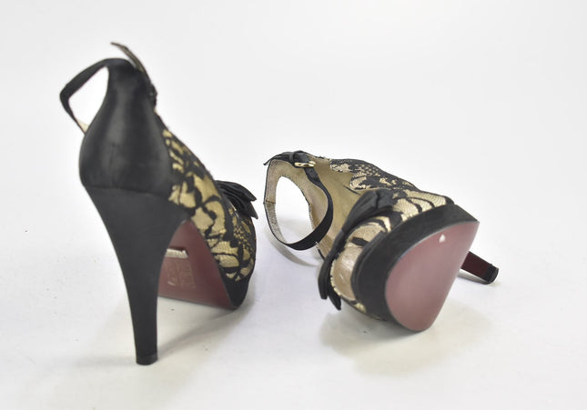 Buffalo Damen Pumps High Heels EUR 37 Nr. 24-J 2781-Schuh-Gebraucht-secondhand