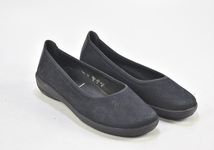 Semler Damen Halbschuhe Slipper Ballerinas UK 4,5 Nr. 24-F 1366-Schuh-Gebraucht-secondhand