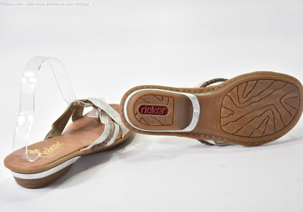 Rieker  Damen Sandale Pantolette  EUR 37 Nr. 26-S 1083