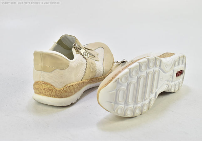Rieker  Damen Halbschuhe Slipper Ballerinas  Gr. 37 Nr. 26-U 3061