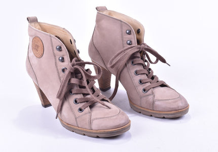 Paul Green Damen Stiefelette Boots UK 6,5 Nr. 23-M 2314-Schuh-Gebraucht-secondhand