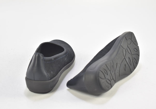 Semler Damen Halbschuhe Slipper Ballerinas UK 4,5 Nr. 24-F 1366-Schuh-Gebraucht-secondhand