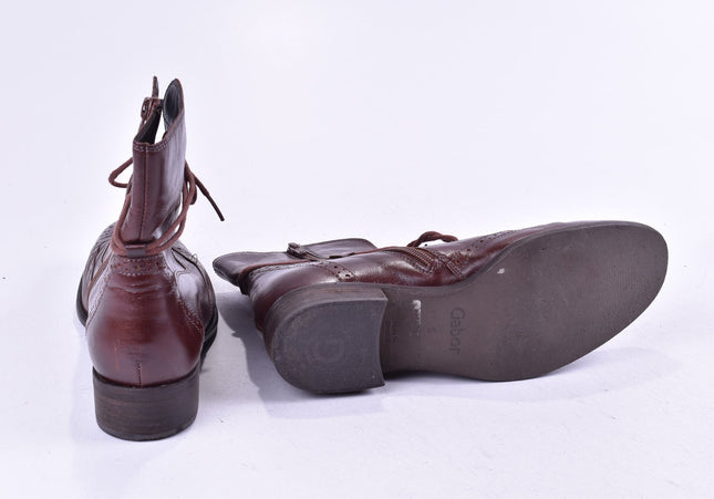 Gabor Damen Stiefelette Boots UK 5 Nr. 24-F 1707-Schuh-Gebraucht-secondhand