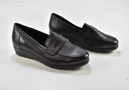 Medicus Damen Halbschuhe Slipper Ballerinas UK 6 Nr. 25-A 6-Schuh-Gebraucht-secondhand
