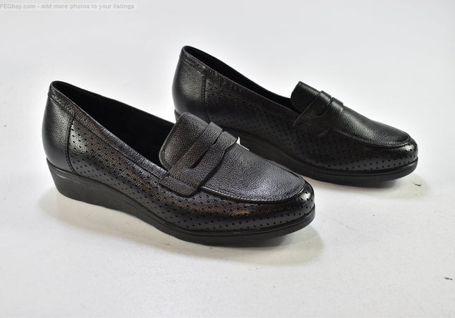 Medicus Damen Halbschuhe Slipper Ballerinas UK 6 Nr. 25-A 6-Schuh-Gebraucht-secondhand