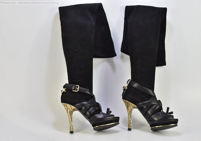 Bally Paulitta Damen Stiefel Stiefelette Boots  EUR 36 Nr. 25-B 3237
