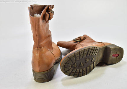 Rieker Damen Stiefelette Boots EUR 39 Nr.25-B 1049-gebrauchte Schuhe-second hand-SchuhGebraucht
