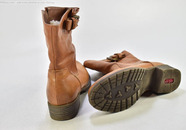 Rieker Damen Stiefelette Boots EUR 39 Nr.25-B 1049-gebrauchte Schuhe-second hand-SchuhGebraucht