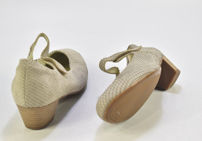 Waldläufer Damen Pumps High Heels UK 7 Nr. 24-O 155-Schuh-Gebraucht-secondhand