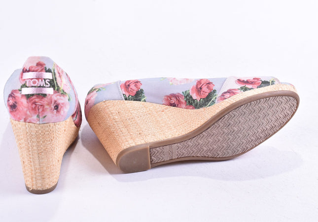 Toms Damen Sandale Sandalette EUR 39 Nr. 24-SD 3991-Schuh-Gebraucht-secondhand