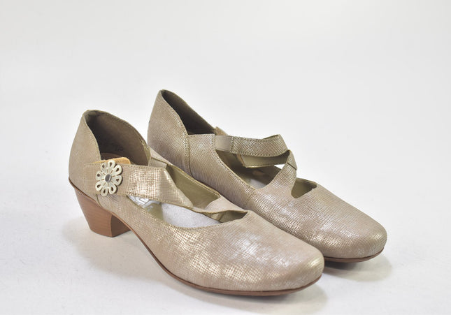 Rieker Damen Pumps High Heels EUR 38 Nr. 24-X 155-Schuh-Gebraucht-secondhand