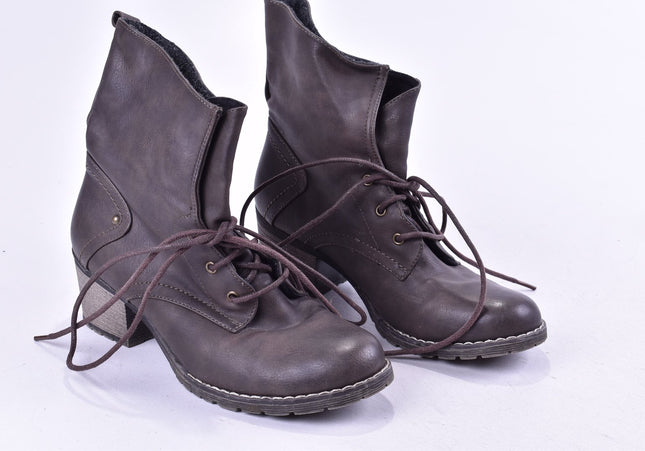 Rieker Damen Stiefelette Boots EUR 38 Nr. 24-F 1708-Schuh-Gebraucht-secondhand
