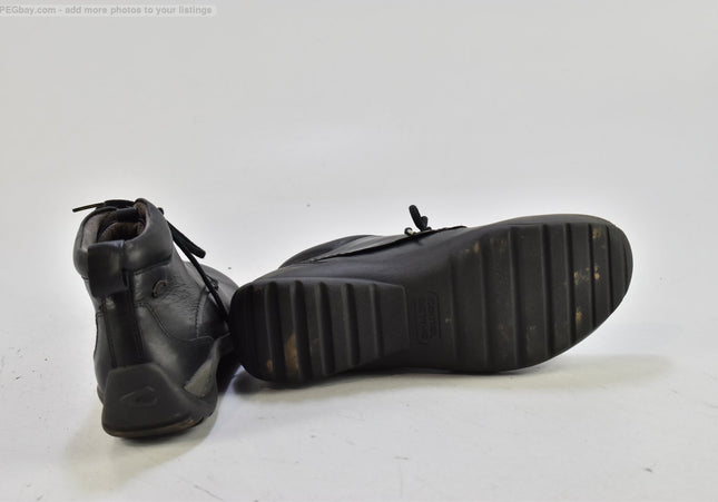 Camel Active Damen Stiefelette Boots UK 4 Nr. 24-B 6058-Schuh-Gebraucht-secondhand