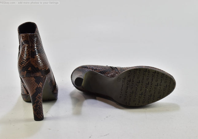 Tamaris Damen Stiefelette Boots EUR 37 Nr. 24-B 5920-Schuh-Gebraucht-secondhand