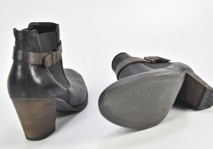 Paul Green Damen Stiefelette Boots UK 8 Nr. 23-A 1355-Schuh-Gebraucht-secondhand
