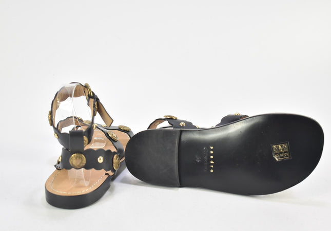 Sandro Damen Sandale Sandalette EUR 36 Nr. 24-SD 1795-Schuh-Gebraucht-secondhand