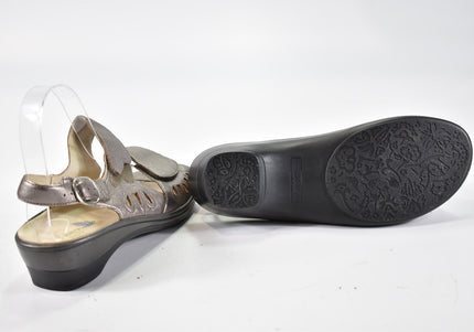 Waldläufer Damen Sandale Sandalette UK 5,5 Nr. 24-SD 1901-Schuh-Gebraucht-secondhand