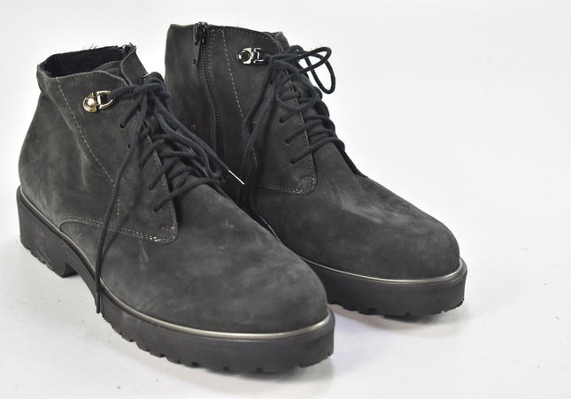 Semler Damen Stiefelette Boots UK 5,5 Nr. 23-U 1378-Schuh-Gebraucht-secondhand