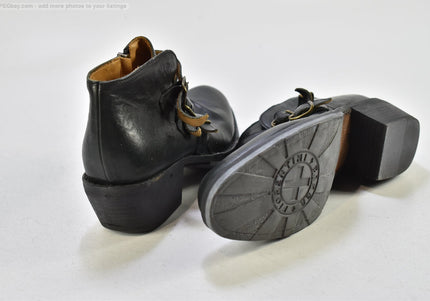 Fiorentini+Baker Damen Stiefelette Boots EUR 39 Nr.25-B 1050-gebrauchte Schuhe-second hand-SchuhGebraucht