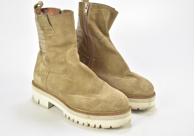 Notre V Damen Stiefelette Boots EUR 37 Nr. 24-F 3640-Schuh-Gebraucht-secondhand