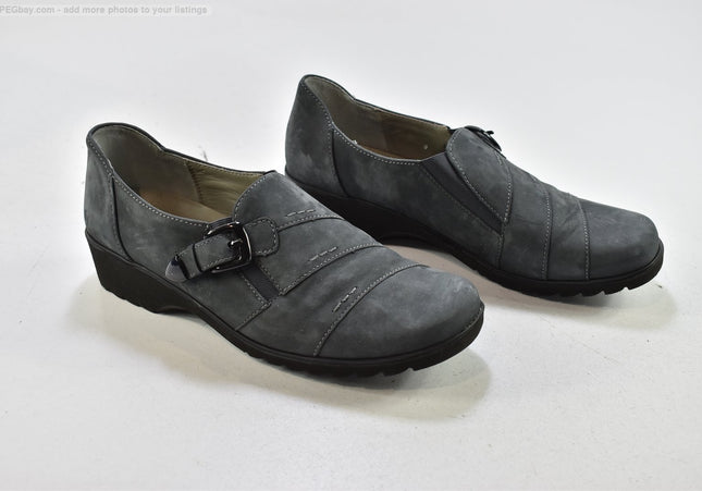 Ara Damen Halbschuhe Slipper Ballerinas UK 6 Nr. 25-A 7-Schuh-Gebraucht-secondhand