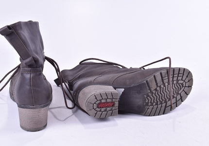 Rieker Damen Stiefelette Boots EUR 38 Nr. 24-F 1708-Schuh-Gebraucht-secondhand