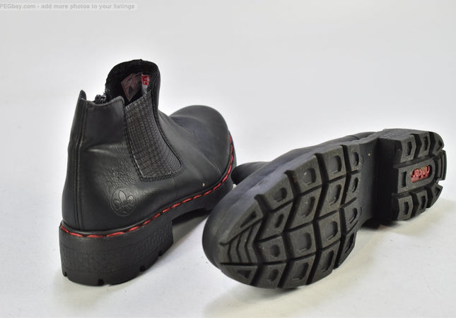Rieker Damen Stiefelette Boots EUR 40 Nr. 25-B 834-gebrauchte Schuhe-Second hand-SchuhGebraucht