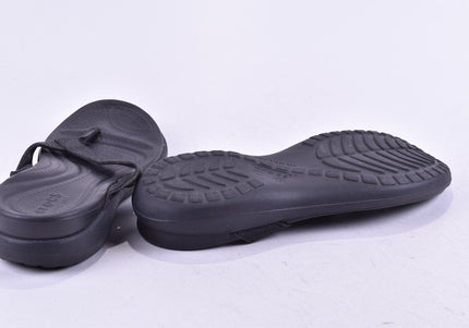 Crocs Damen Sandale Pantolette US 11 Nr. 24-SD 1680-Schuh-Gebraucht-secondhand
