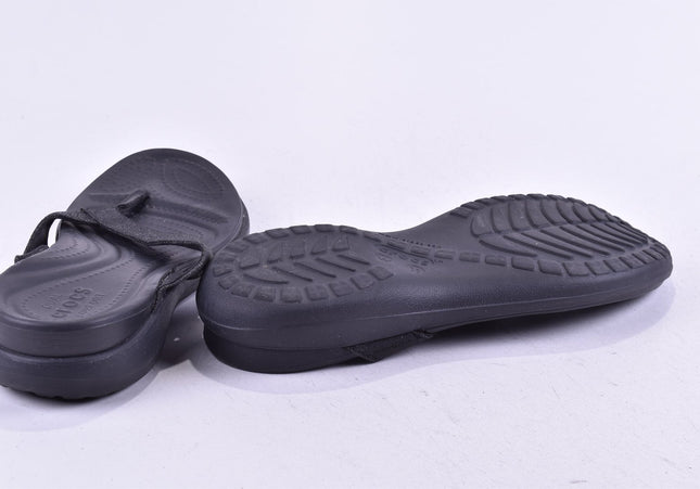 Crocs Damen Sandale Pantolette US 11 Nr. 24-SD 1680-Schuh-Gebraucht-secondhand