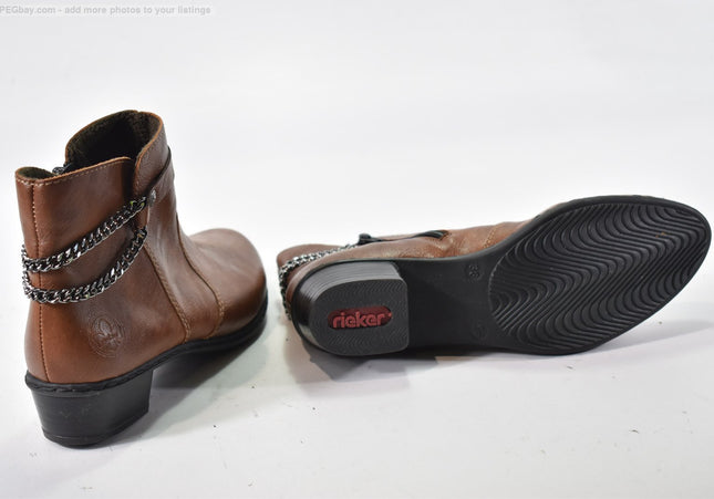 Rieker  Damen Stiefelette Boots  EUR 38 Nr. 26-B 1444