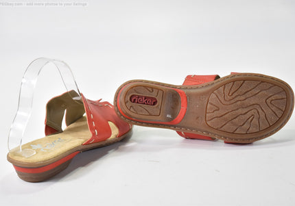 Rieker  Damen Sandale Pantolette  EUR 37 Nr. 26-S 1086