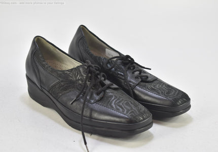 Waldläufer Damen Halbschuhe Freizeitschuhe UK 6 Nr. 25-F 157-Schuh-Gebraucht-secondhand