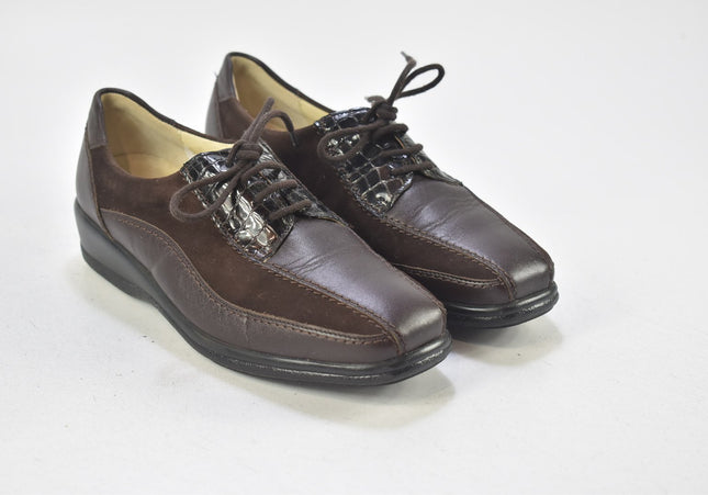 Goldkrone Damen Halbschuhe Freizeitschuhe UK 4 Nr. 24-Y 860-Schuh-Gebraucht-secondhand