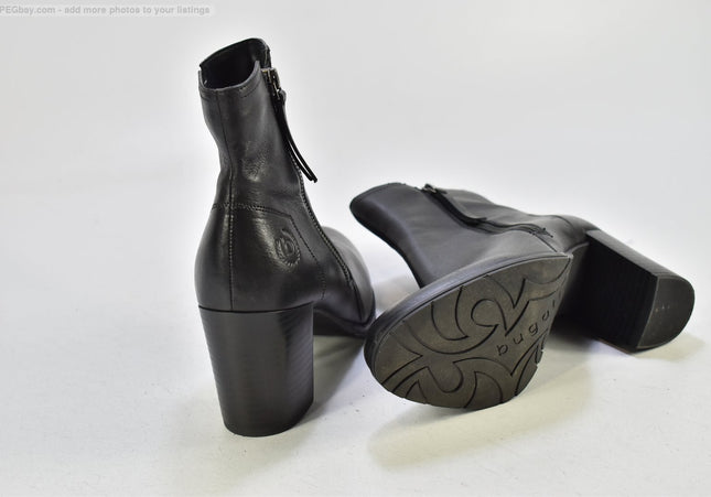 Bugatti Damen Stiefelette Boots EUR 38 Nr. 25-B 835-gebrauchte Schuhe-Second hand-SchuhGebraucht