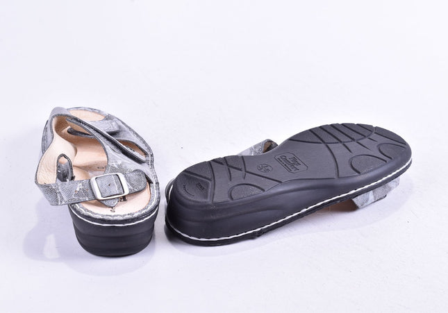 Finn Comfort Damen Sandale Sandalette UK 3 Nr. 24-SD 3993-Schuh-Gebraucht-secondhand