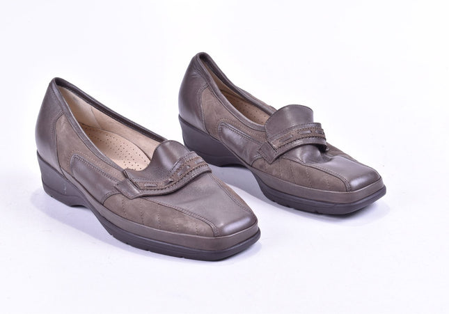 Waldläufer Damen Halbschuhe Slipper Ballerinas UK 5 Nr. 23-F 157-Schuh-Gebraucht-secondhand