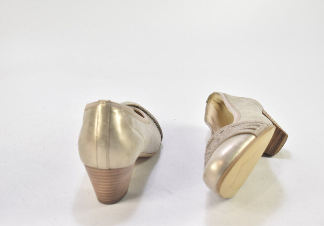 Gabor Damen Pumps High Heels UK 5,5 Nr. 24-X 157-Schuh-Gebraucht-secondhand