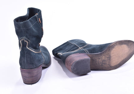 Die Colli Damen Stiefelette Boots EUR 38 Nr. 23-M 1697-Schuh-Gebraucht-secondhand