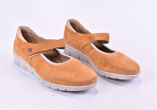 Hartjes Damen Halbschuhe Slipper Ballerinas UK 4,5 Nr. 24-M 3778-Schuh-Gebraucht-secondhand