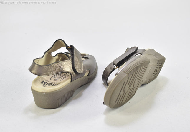 Meisi Damen Sandale Sandalette UK 4,5 Nr. 25-S 450-Schuh-Gebraucht-secondhand
