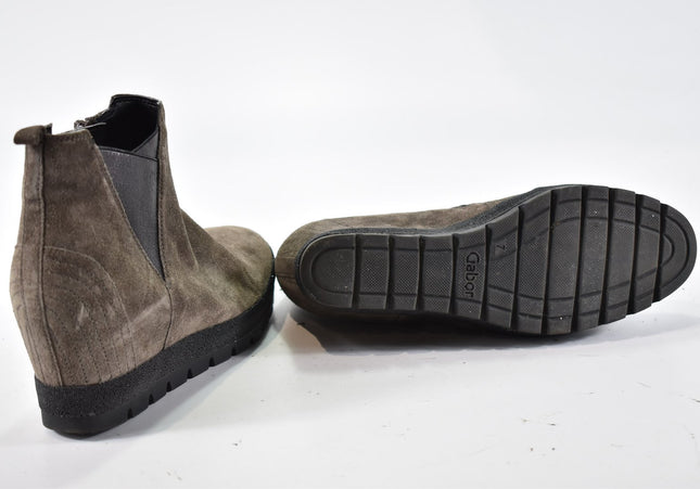 Gabor Damen Stiefelette Boots UK 7 Nr. 24-M 2592-Schuh-Gebraucht-secondhand