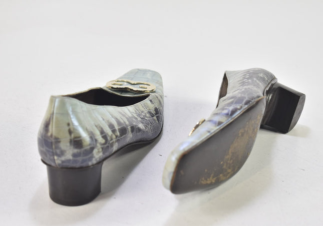 Escada Damen Pumps High Heels EUR 39,5 Nr. 24-O 658-Schuh-Gebraucht-secondhand