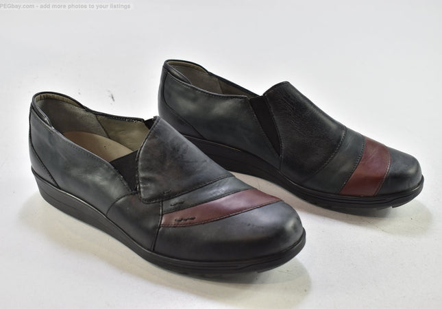 Ara Damen Halbschuhe Slipper Ballerinas UK 6,5 Nr. 25-A 10-Schuh-Gebraucht-secondhand