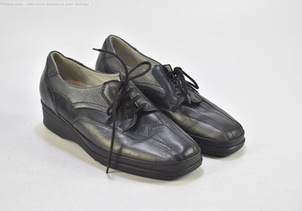 Waldläufer Damen Halbschuhe Freizeitschuhe UK 5,5 Nr. 25-F 815-Schuh-Gebraucht-secondhand