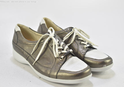 Waldläufer Damen Halbschuhe Freizeitschuhe UK 7,5 Nr. 25-F 159-Schuh-Gebraucht-secondhand