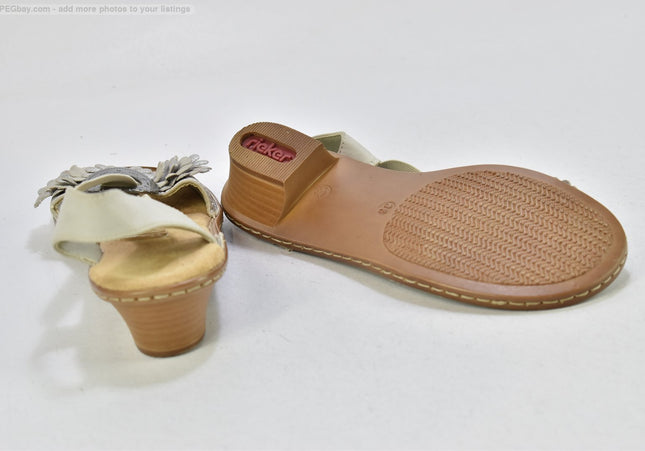 Rieker Damen Sandale Sandalette EUR 36 Nr. 25 S 4129-SchuhGebraucht