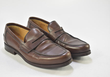 Schuhmacherei Renn Herren Halbschuhe Slipper UK 10,5 Nr. 24-U 748-Schuh-Gebraucht-secondhand