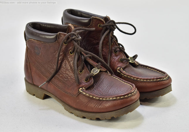 Timberland Damen Stiefelette Boots US 7,5 Nr.25-B 1055-gebrauchte Schuhe-second hand-SchuhGebraucht