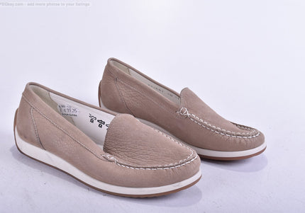 Waldläufer Damen Halbschuhe Slipper Ballerinas UK 3,5 Nr. 25-F 3083-Schuh-Gebraucht-secondhand