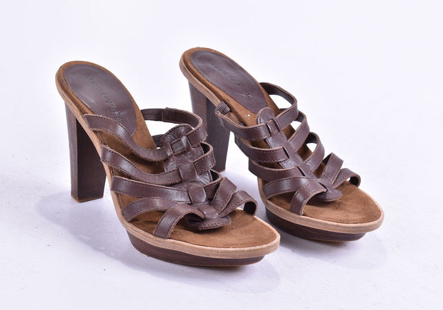 Marc O´Polo Damen Sandale Pantolette EUR 38 Nr. 24-SD 3410-Schuh-Gebraucht-secondhand